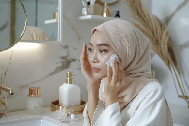 skincare malam