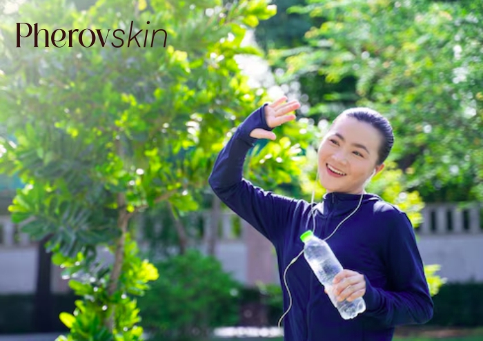 gaya hidup sehat dari bruntusan