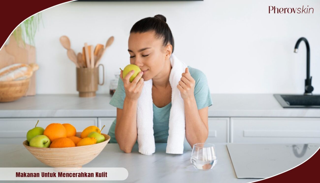 makanan untuk mencerahkan kulit