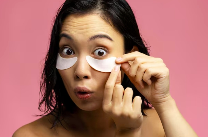 menghilangkan mata panda