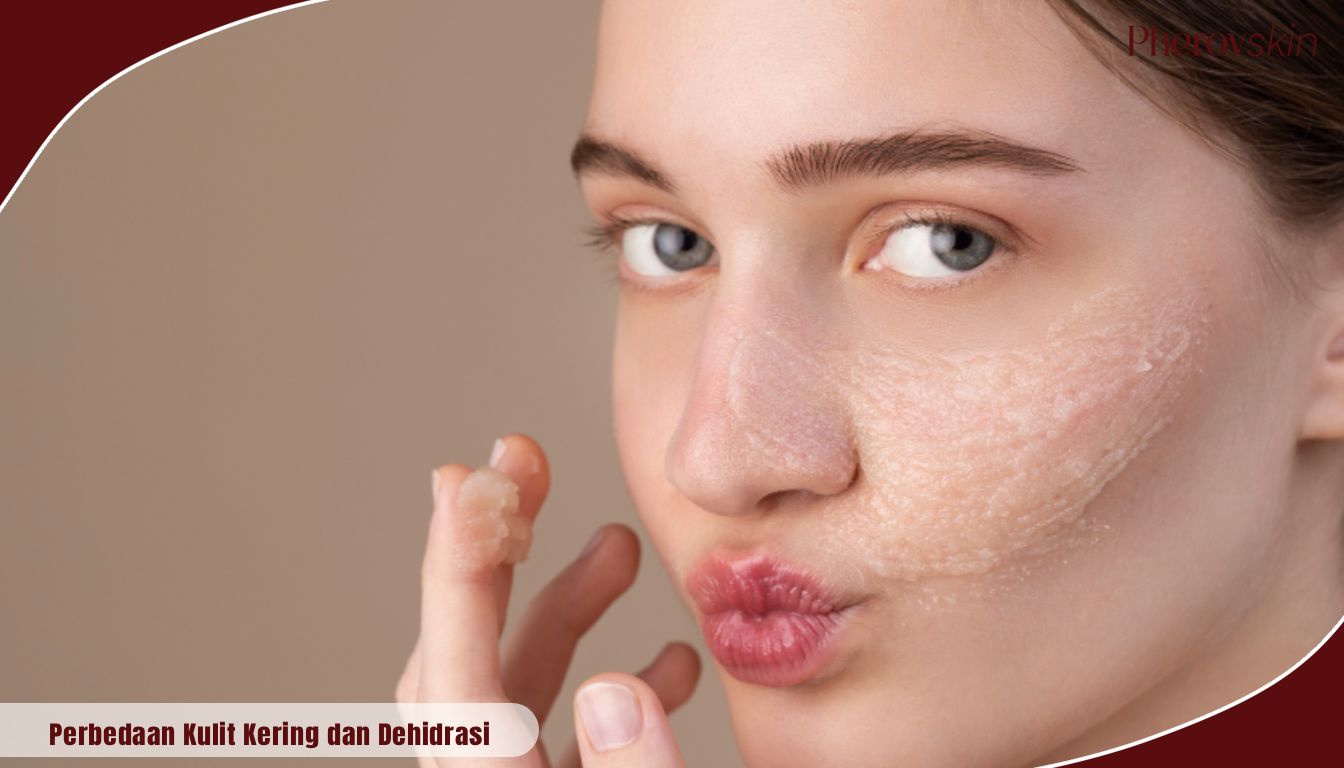 perbedaan kulit kering dan dehidrasi