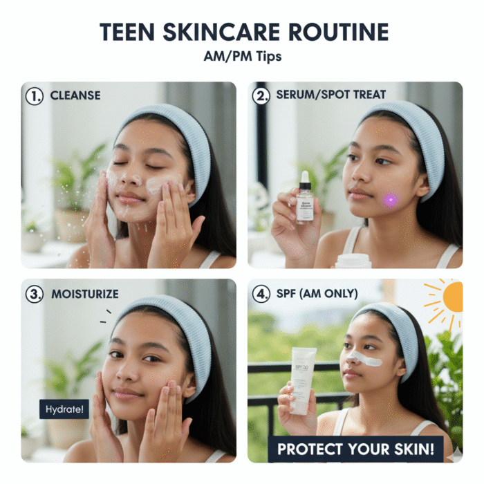 penggunaan skincare untuk remaja